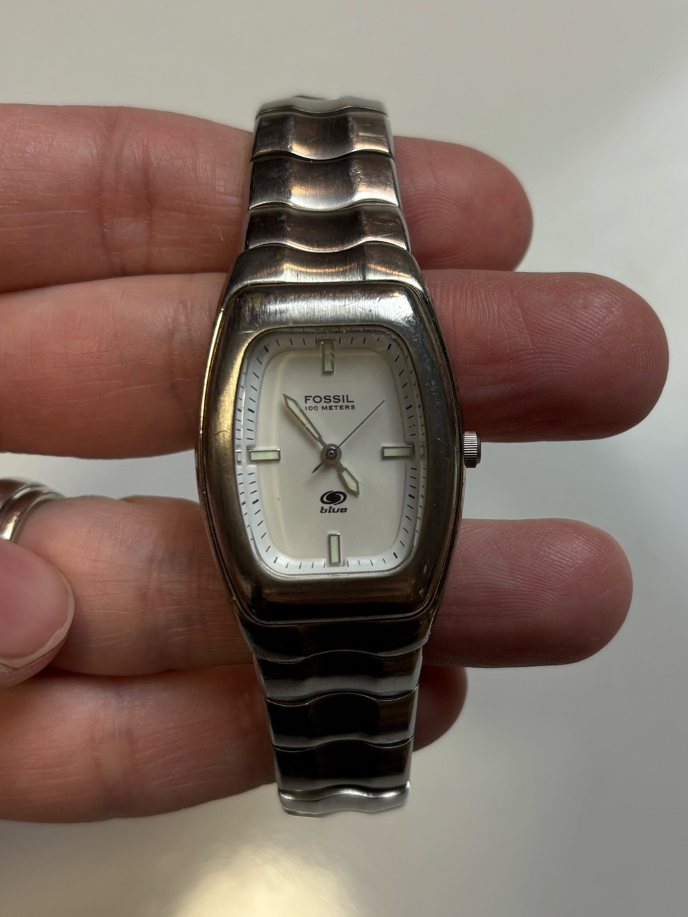 Fossil Blue 100 meters AM 3344 watch